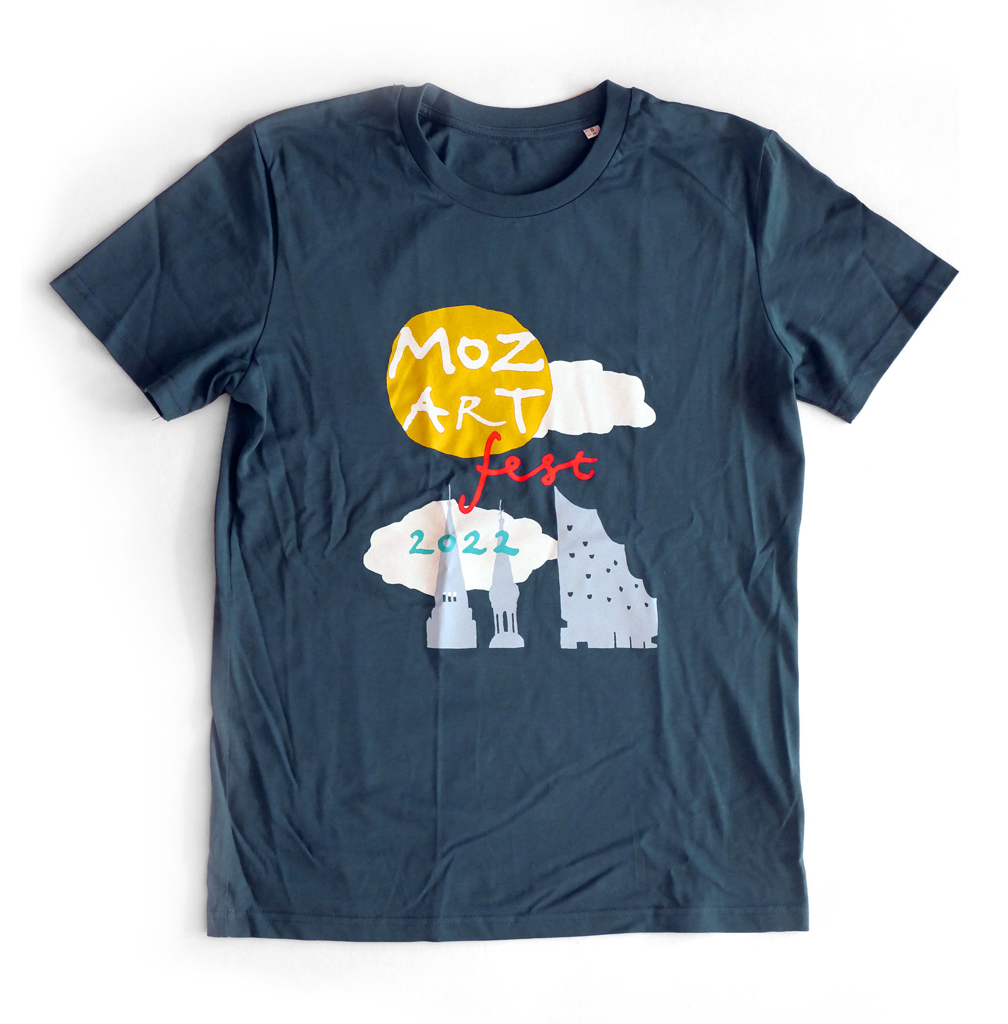 13 Mozart Fest T-shirt blauw